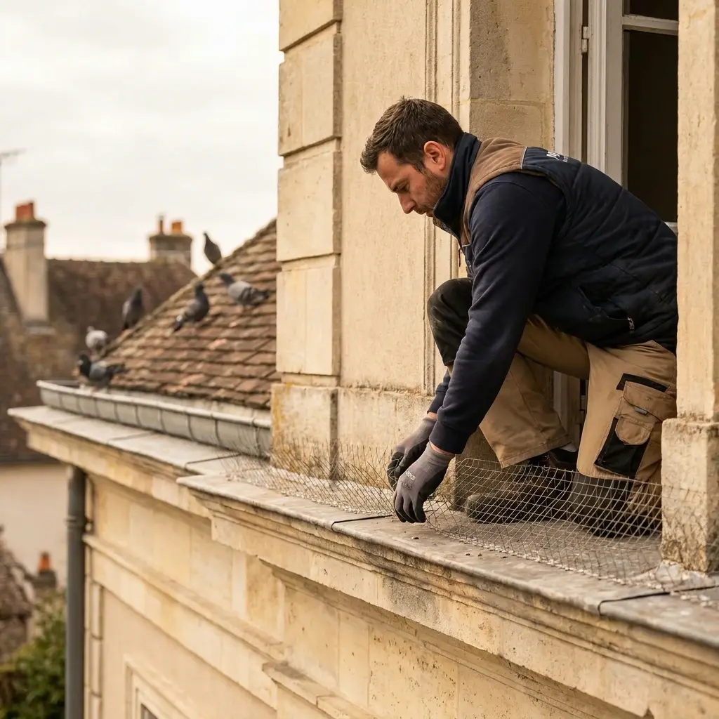 Besoin d'un dépigeonnage rapide à Chartrettes ?