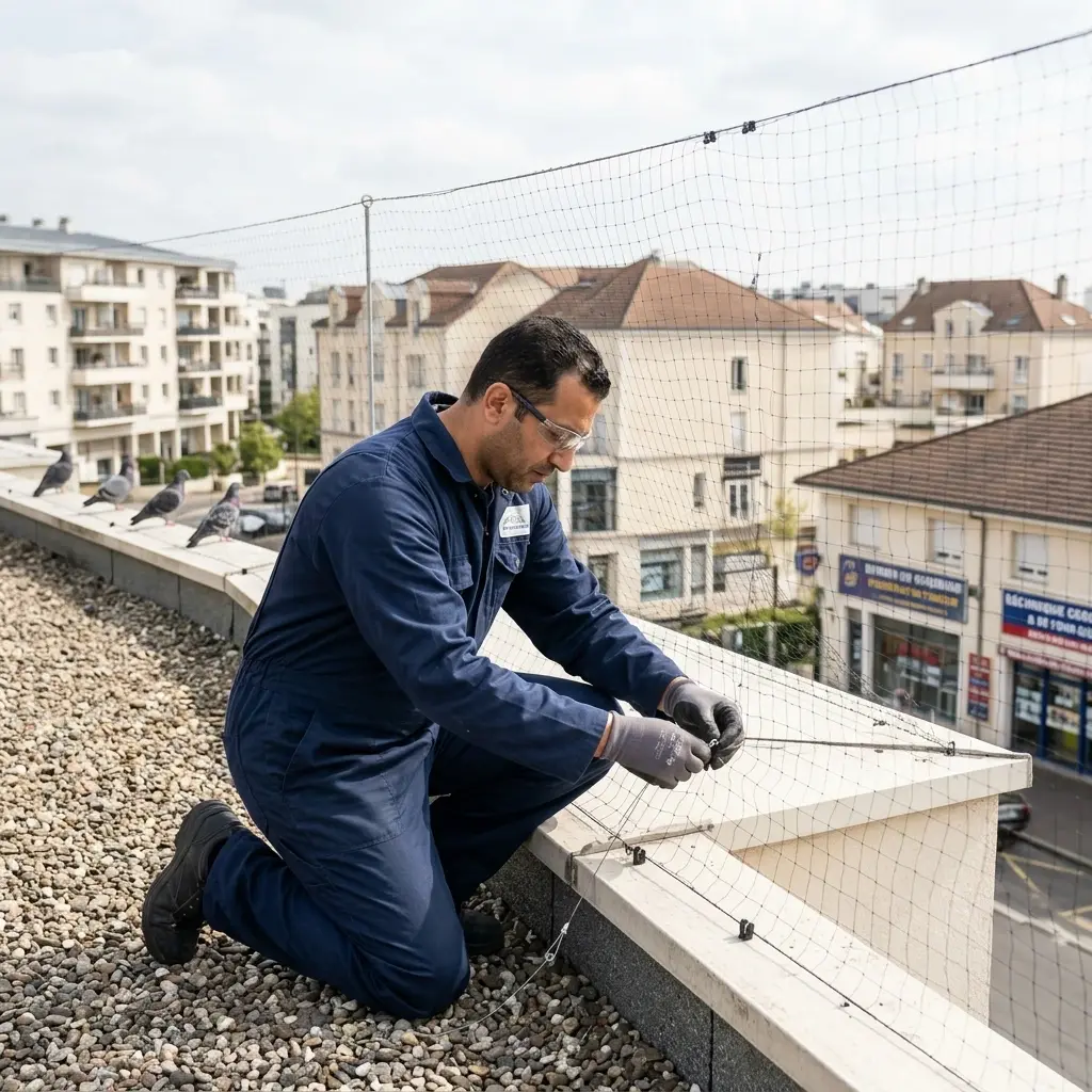 Une stratégie complète pour éloigner les pigeons