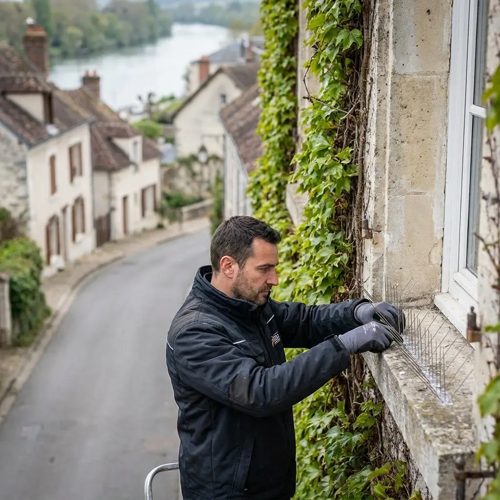 Comment se déroule l'intervention à Thomery ?