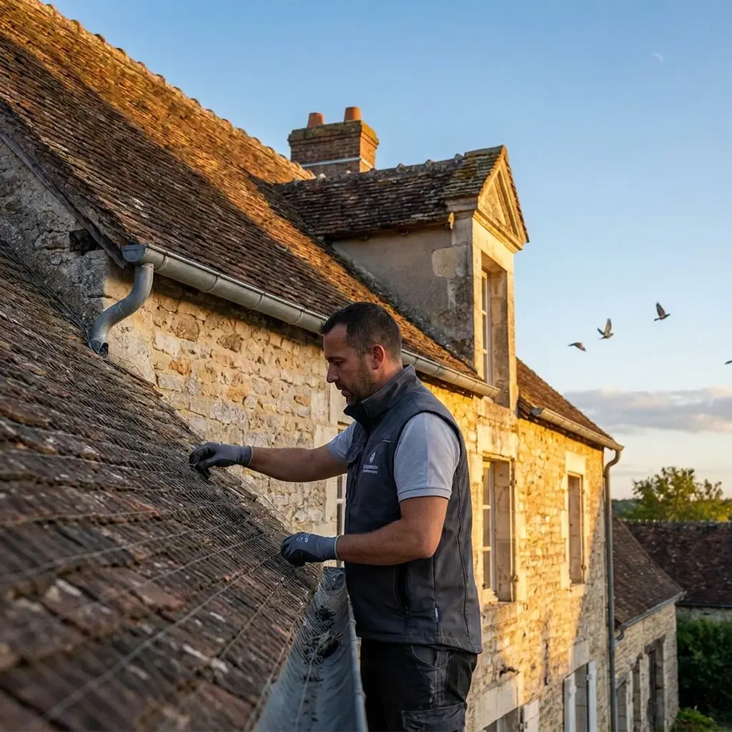 Prévenir le retour des pigeons sur vos propriétés