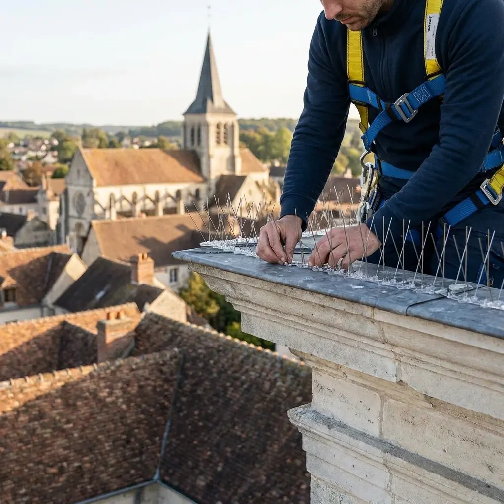 Actions et prévention pour limiter l'installation des pigeons