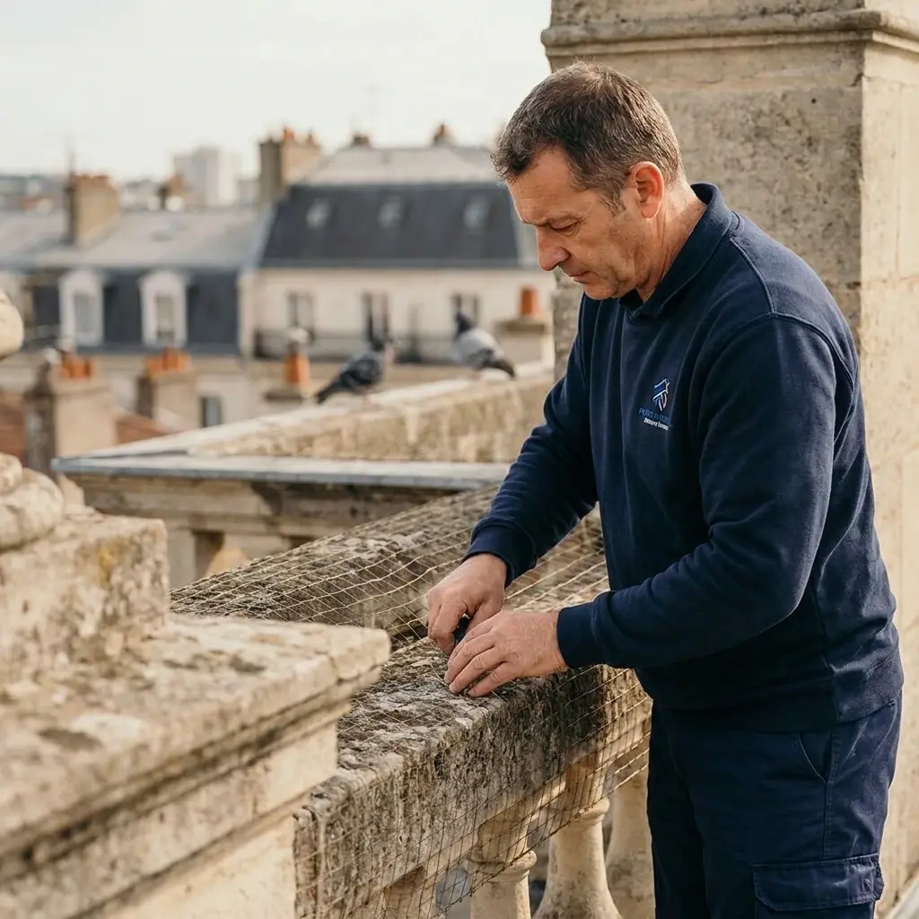 Prévenir l'installation des pigeons chez vous à Perthes