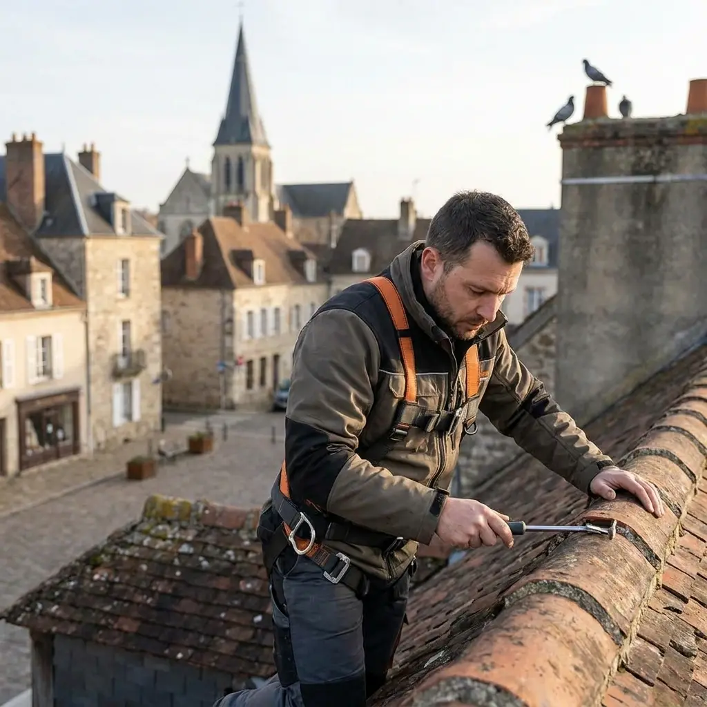 Un protocole technique pour éloigner les pigeons