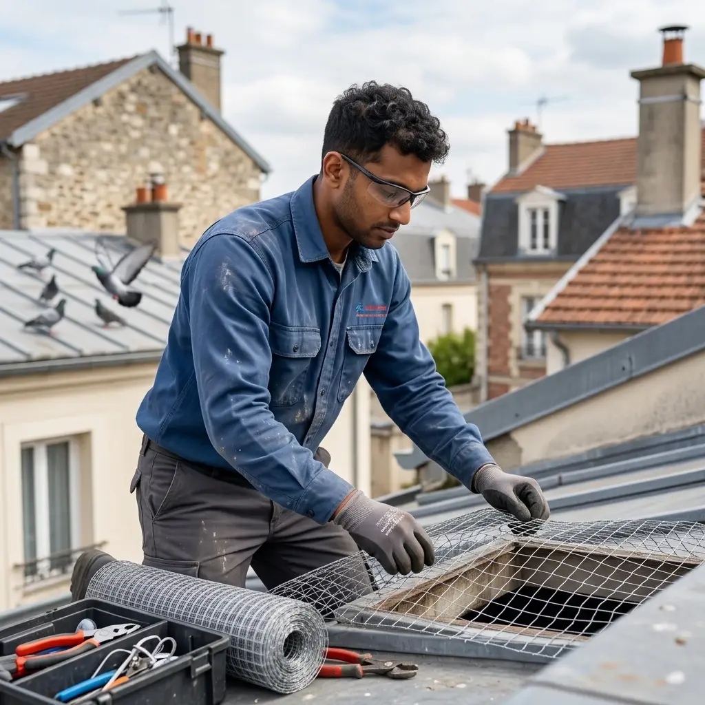 Prévenir l'installation des pigeons aux Mureaux