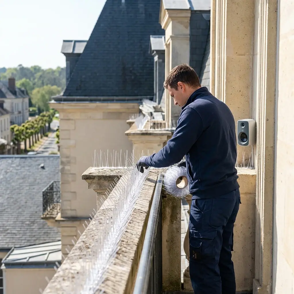 Comment se déroule l'intervention à Marly-le-Roi ?