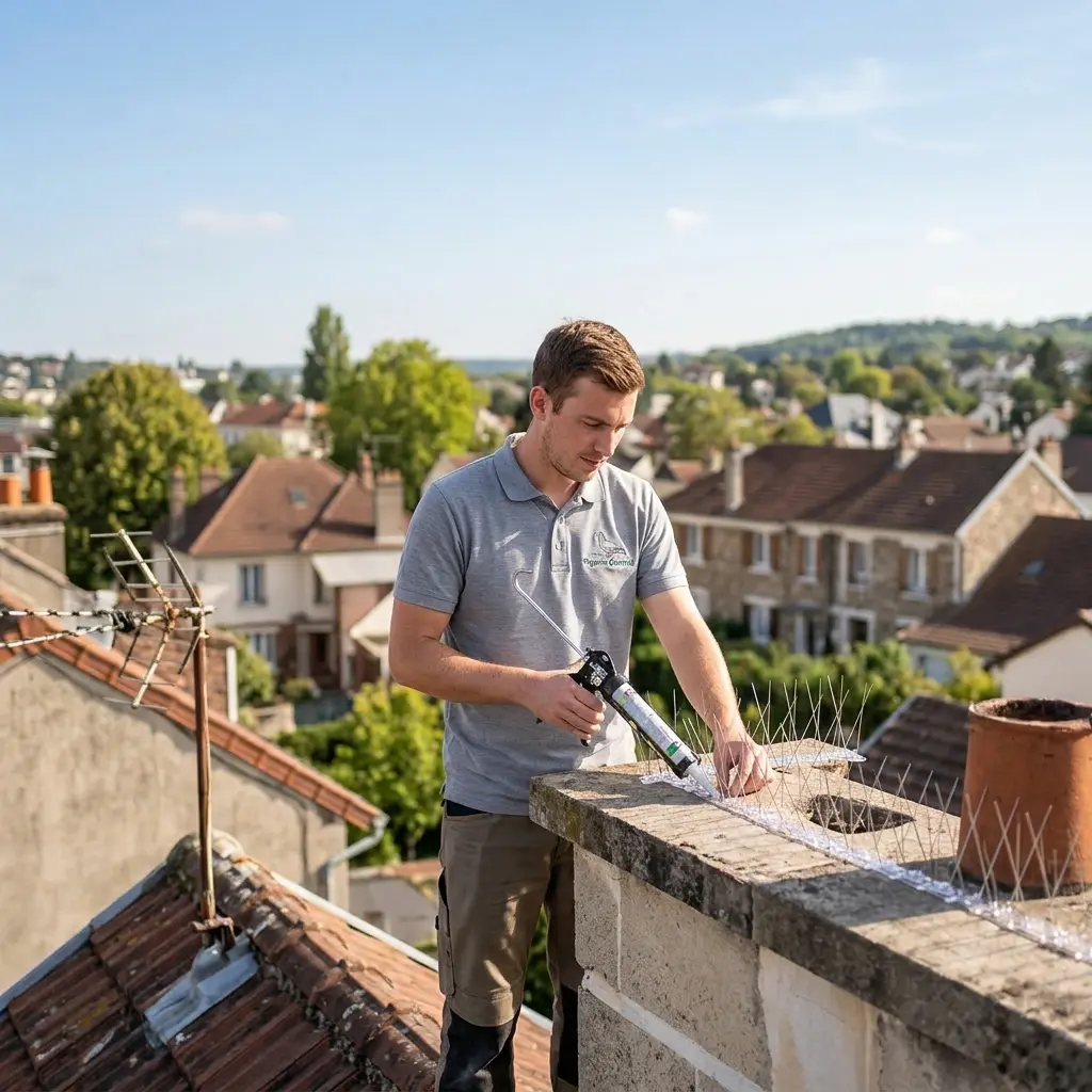 Comment se déroule l'intervention à La Celle-Saint-Cloud ?