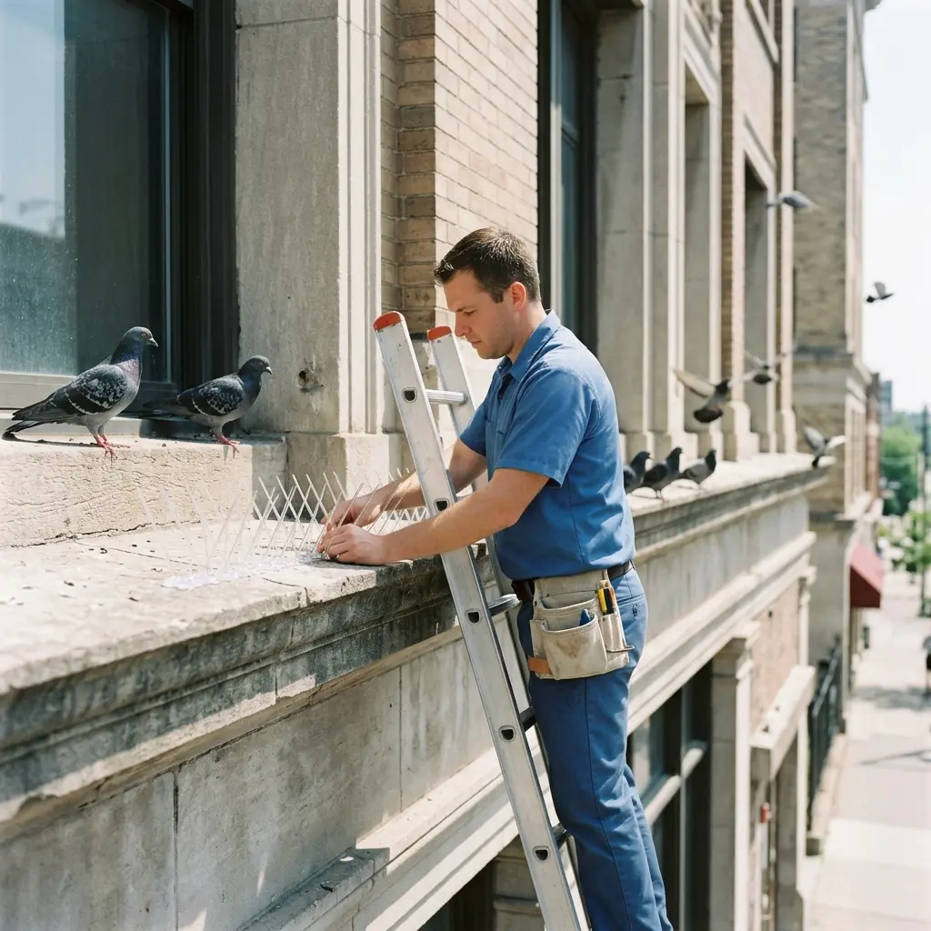 Comment prévenir l'installation des pigeons chez vous