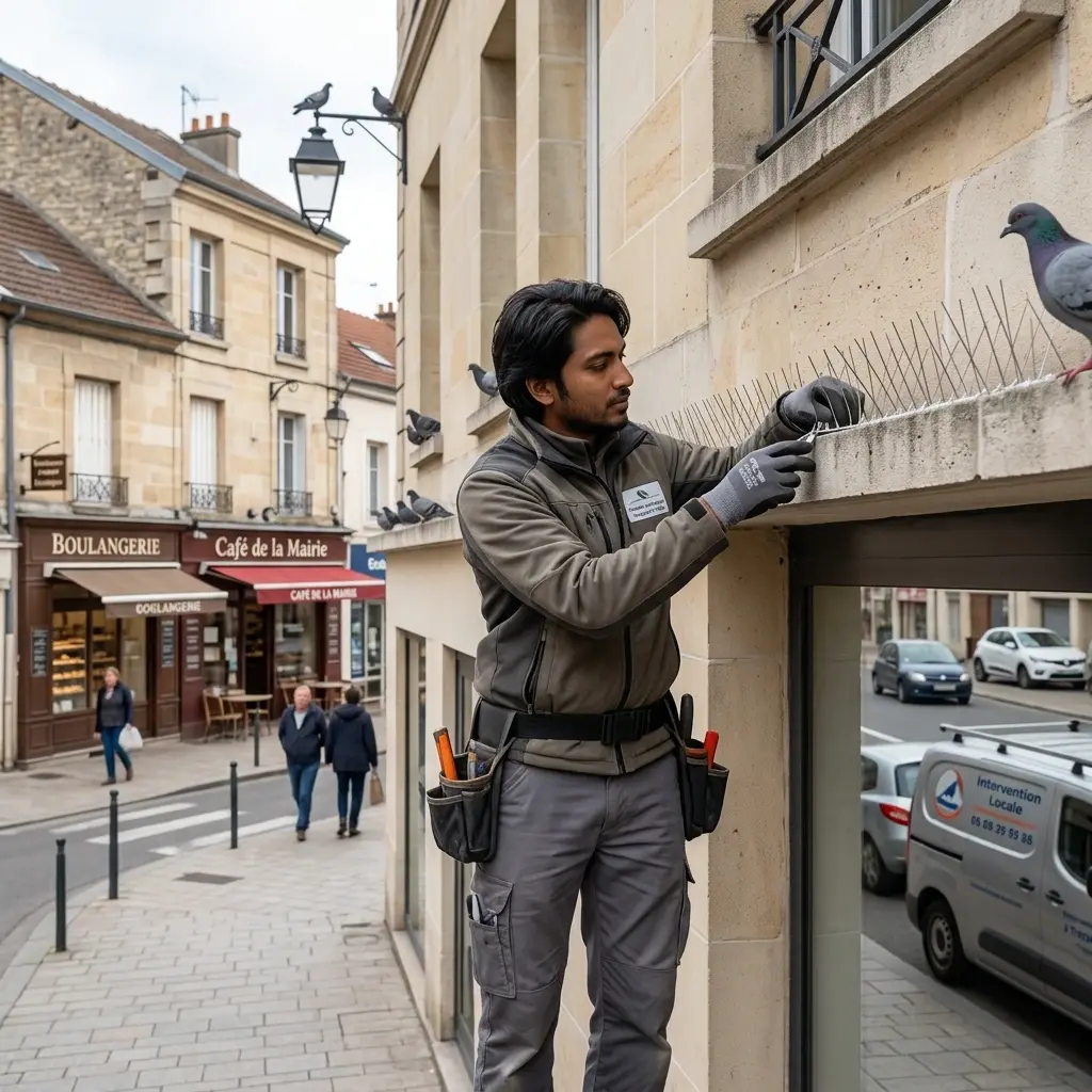 Comment nous traitons l'infestation de pigeons