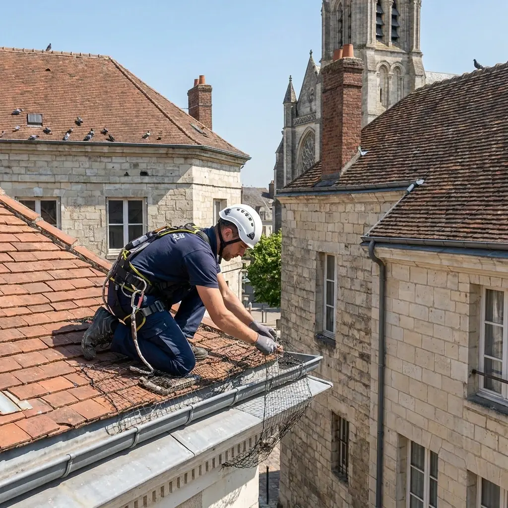 Prévenir le retour des pigeons dans vos espaces