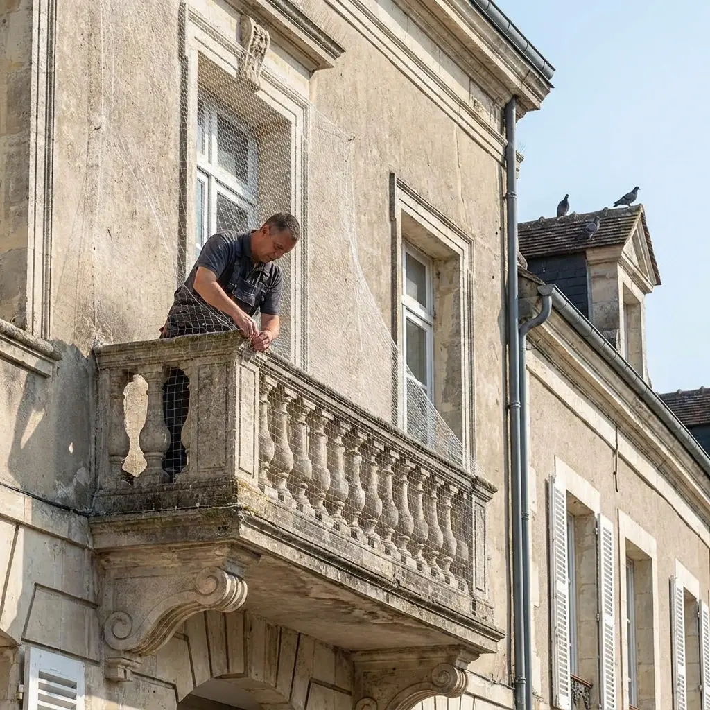 Une approche technique pour éloigner les pigeons