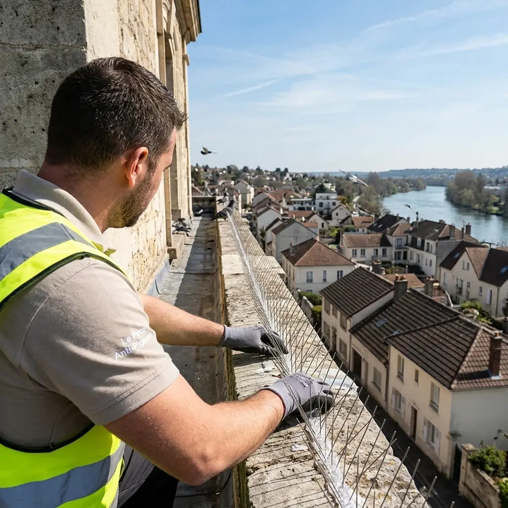 Besoin d'un dépigeonnage rapide au Pecq ?