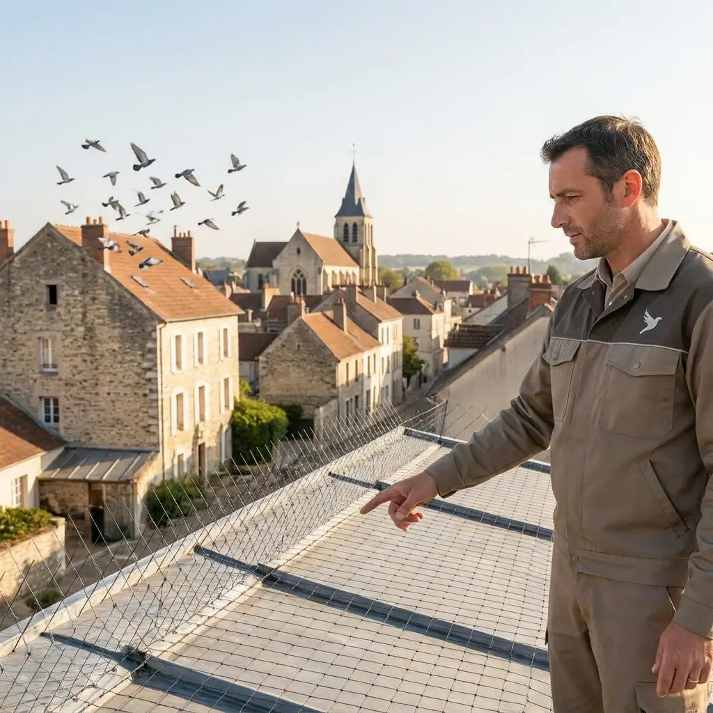 L'approche technique pour un site sans pigeons