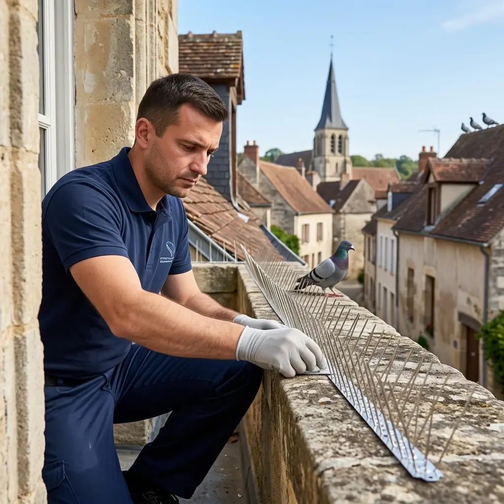 Une stratégie de lutte contre les pigeons complète