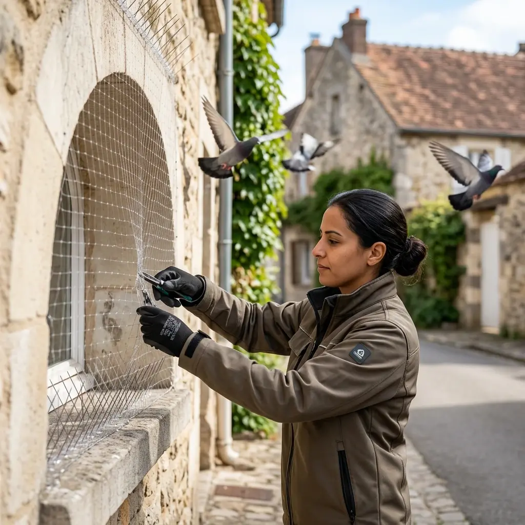 Comment limiter l'installation des pigeons chez vous