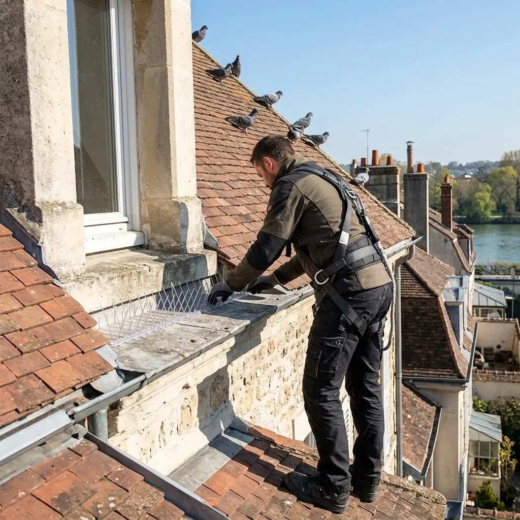 Comment se déroule l'intervention à Croissy-sur-Seine ?