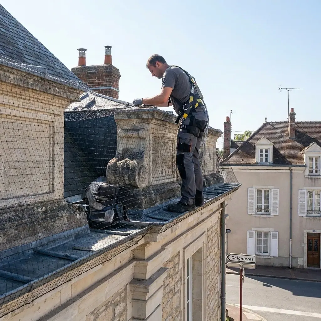 Comment limiter l'installation des pigeons chez vous à Coignières