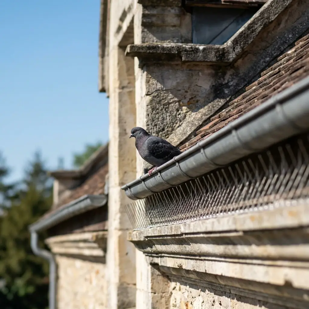 Une stratégie efficace pour éloigner les pigeons