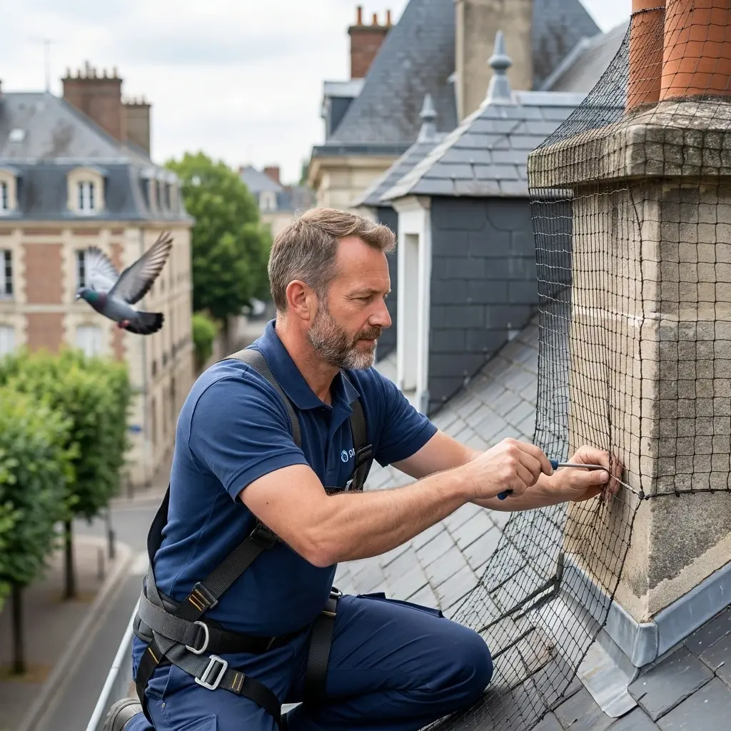 Prévenir le retour des pigeons dans vos espaces extérieurs