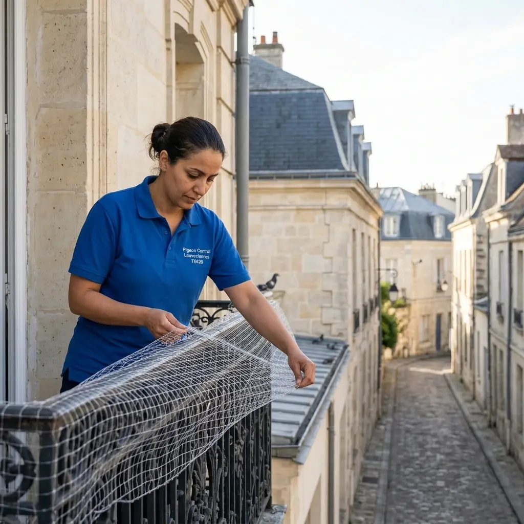 Une stratégie efficace pour éloigner les pigeons