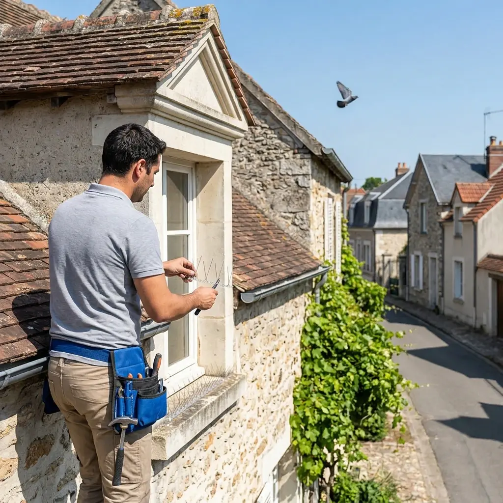 Notre stratégie de lutte contre les pigeons