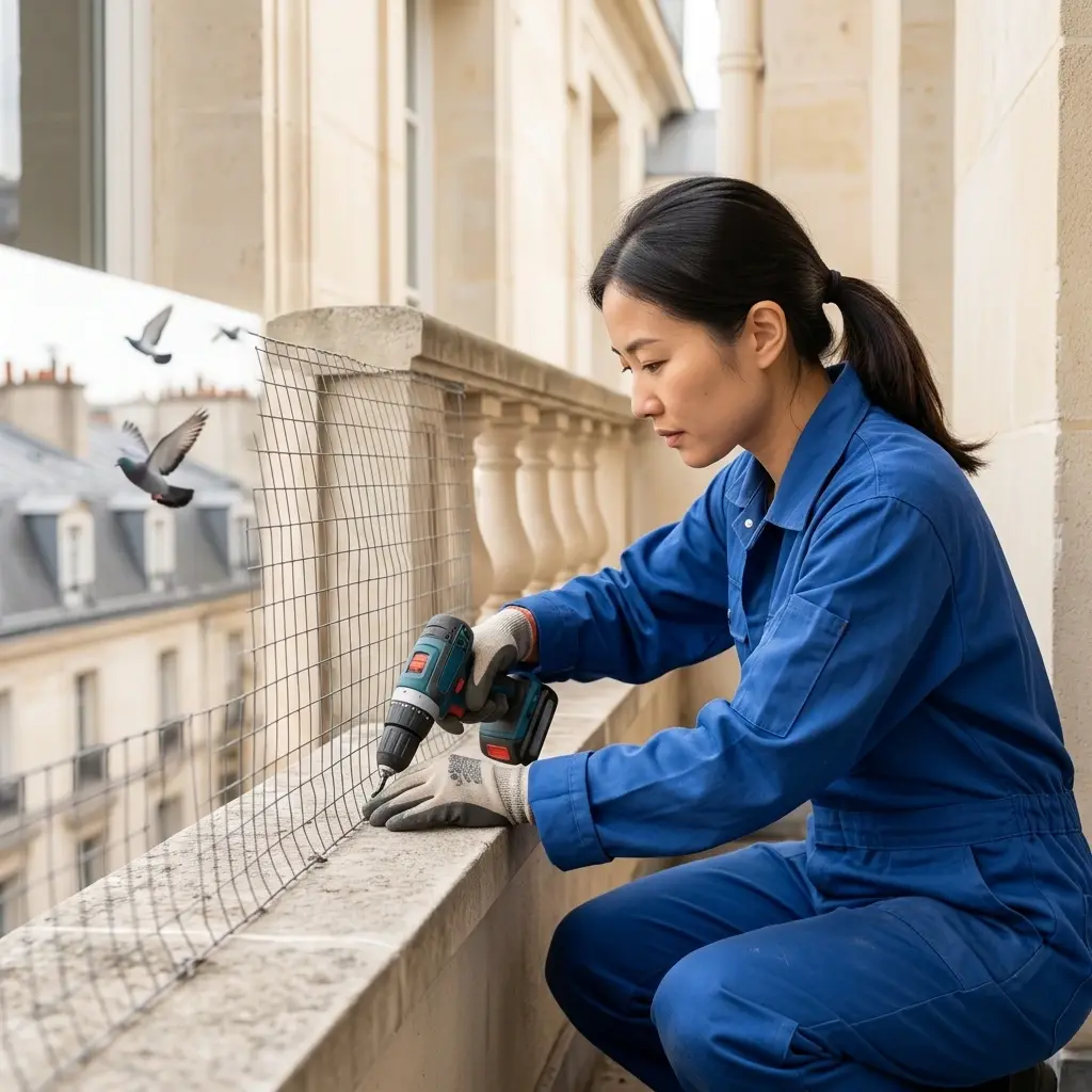 Comment prévenir l'installation des pigeons chez vous