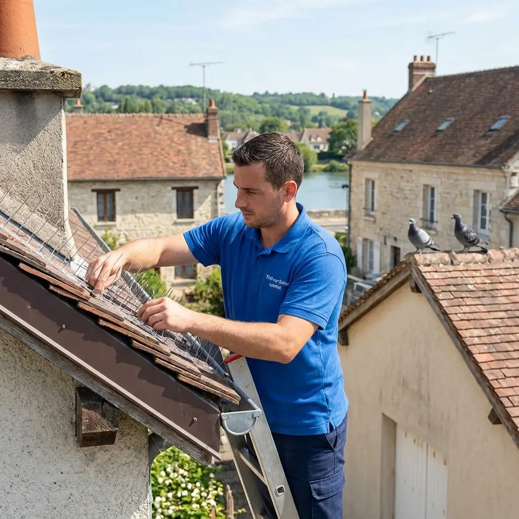 Comment se déroule l'intervention à Triel-sur-Seine ?