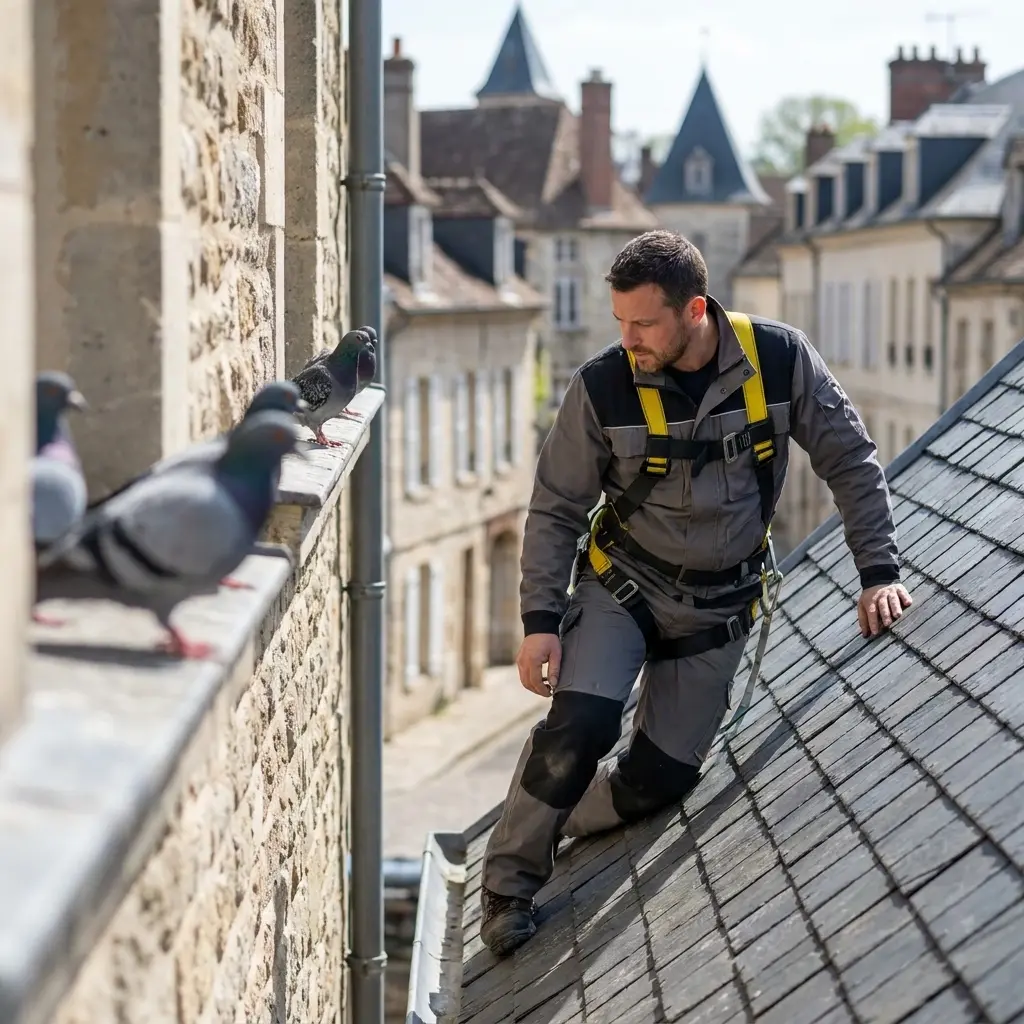 Comment limiter l'installation des pigeons chez vous à Buc