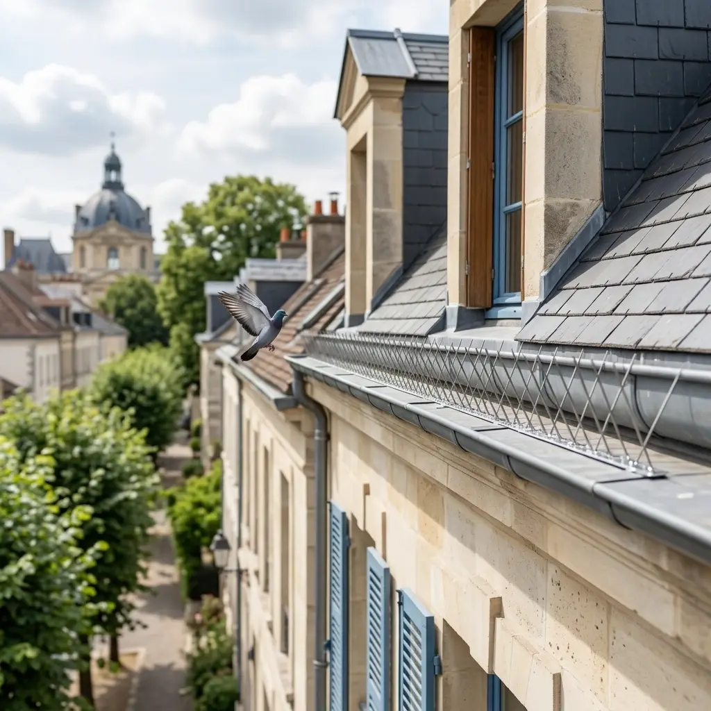 Les gestes simples pour limiter l'installation des pigeons