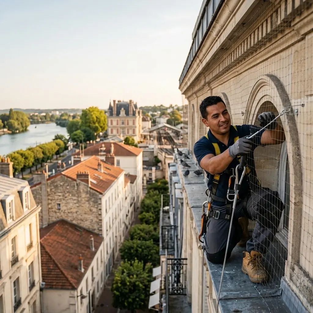 Pourquoi nous choisir pour votre dépigeonnage à Maisons-Laffitte ?