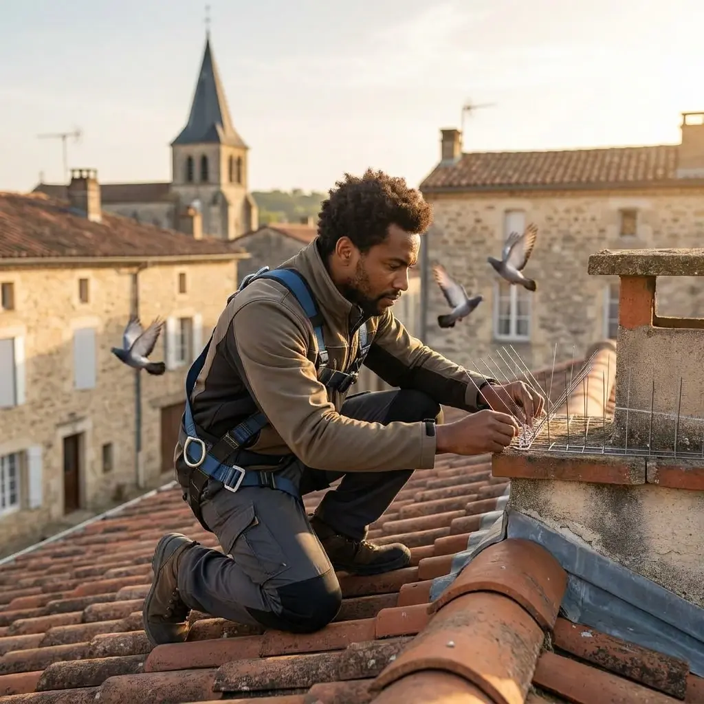 Adopter les bons gestes pour limiter l'installation des pigeons