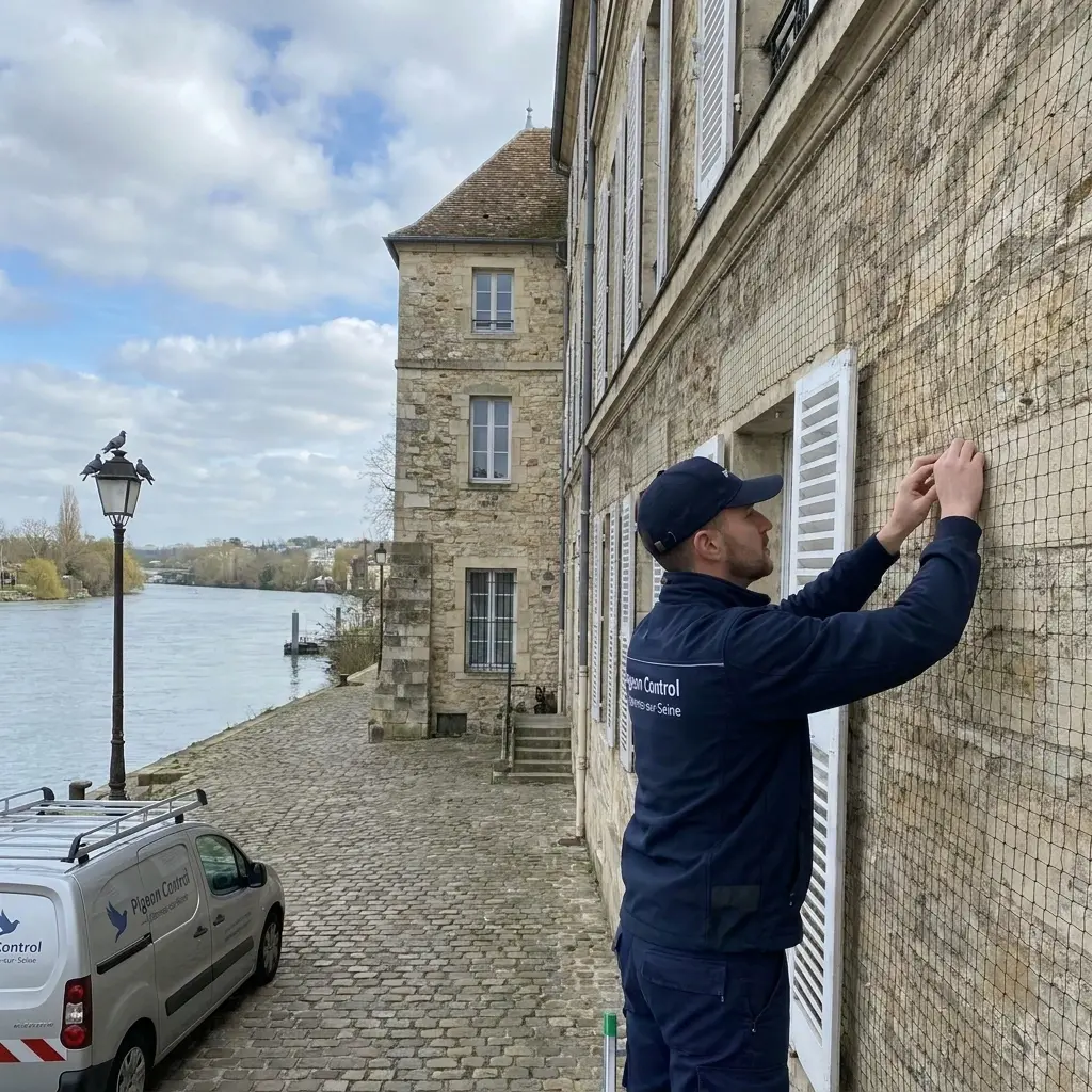 Besoin d'un dépigeonnage rapide à Villennes-sur-Seine ?