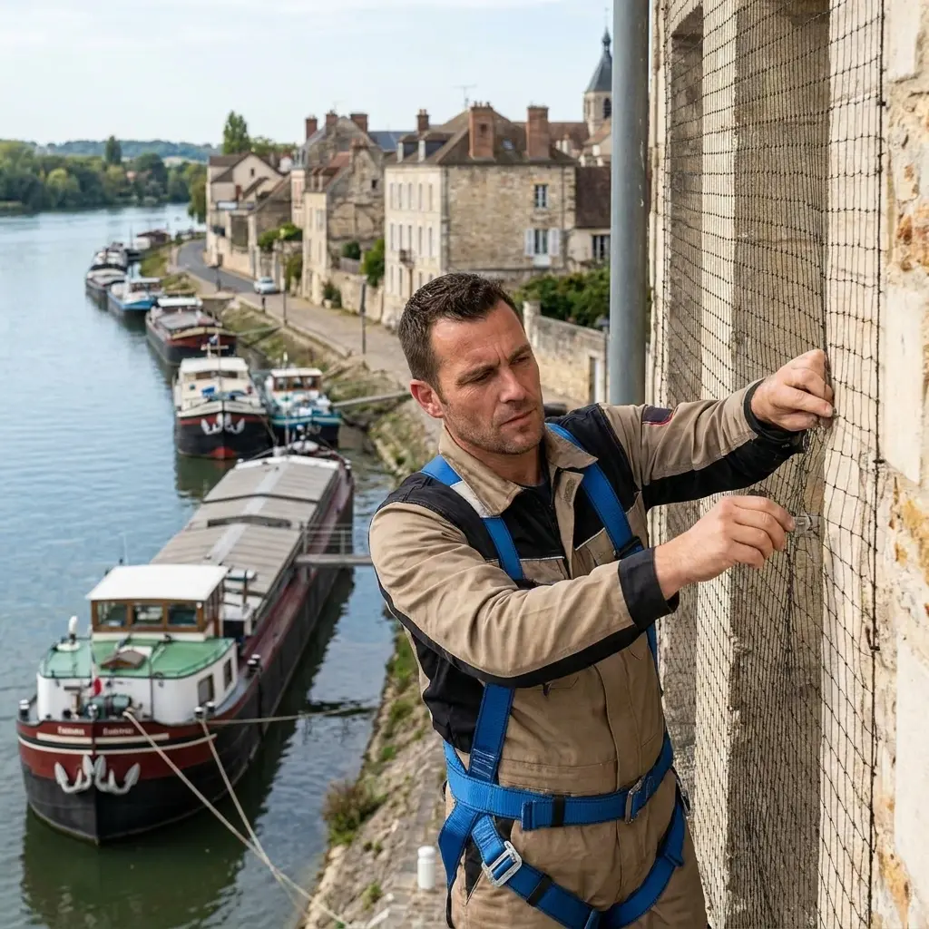 Comment se déroule l'intervention à Conflans-Sainte-Honorine ?