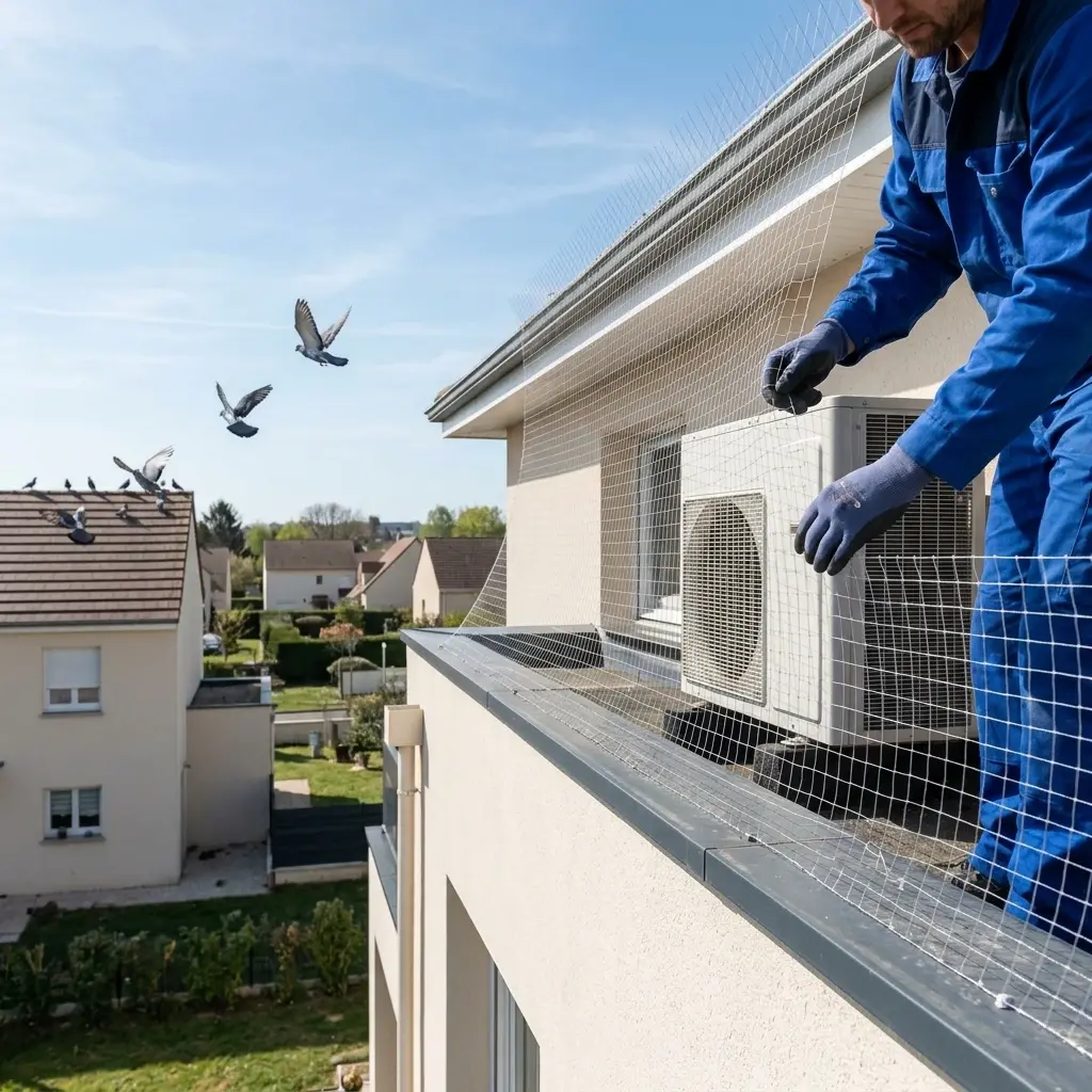 Comment prévenir le retour des pigeons chez vous