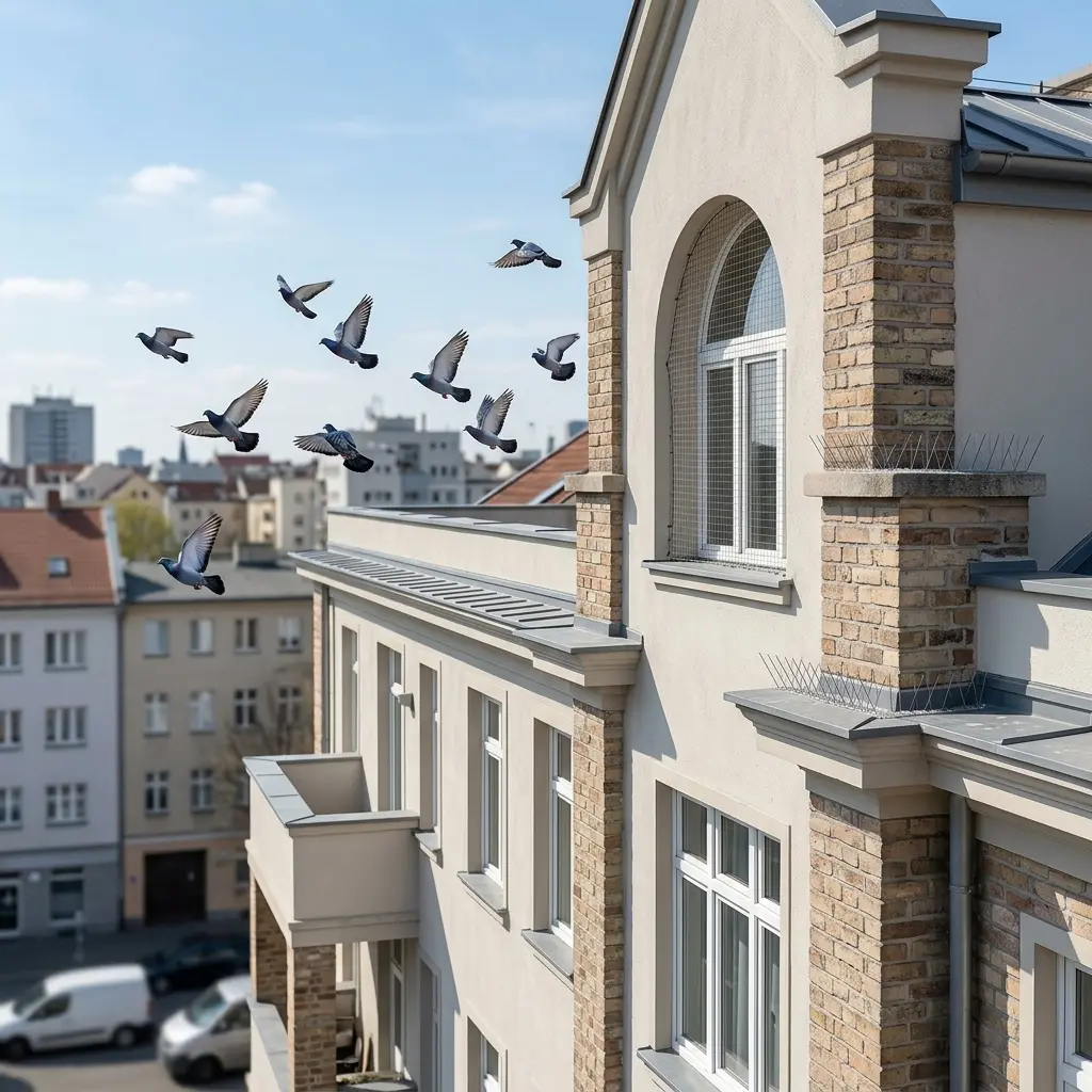 Comment prévenir le retour des pigeons sur vos extérieurs ?