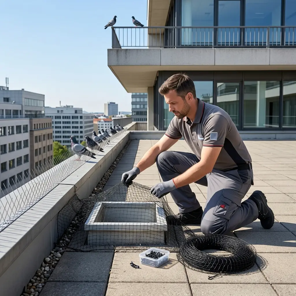Comment prévenir l'installation des pigeons à Juziers ?