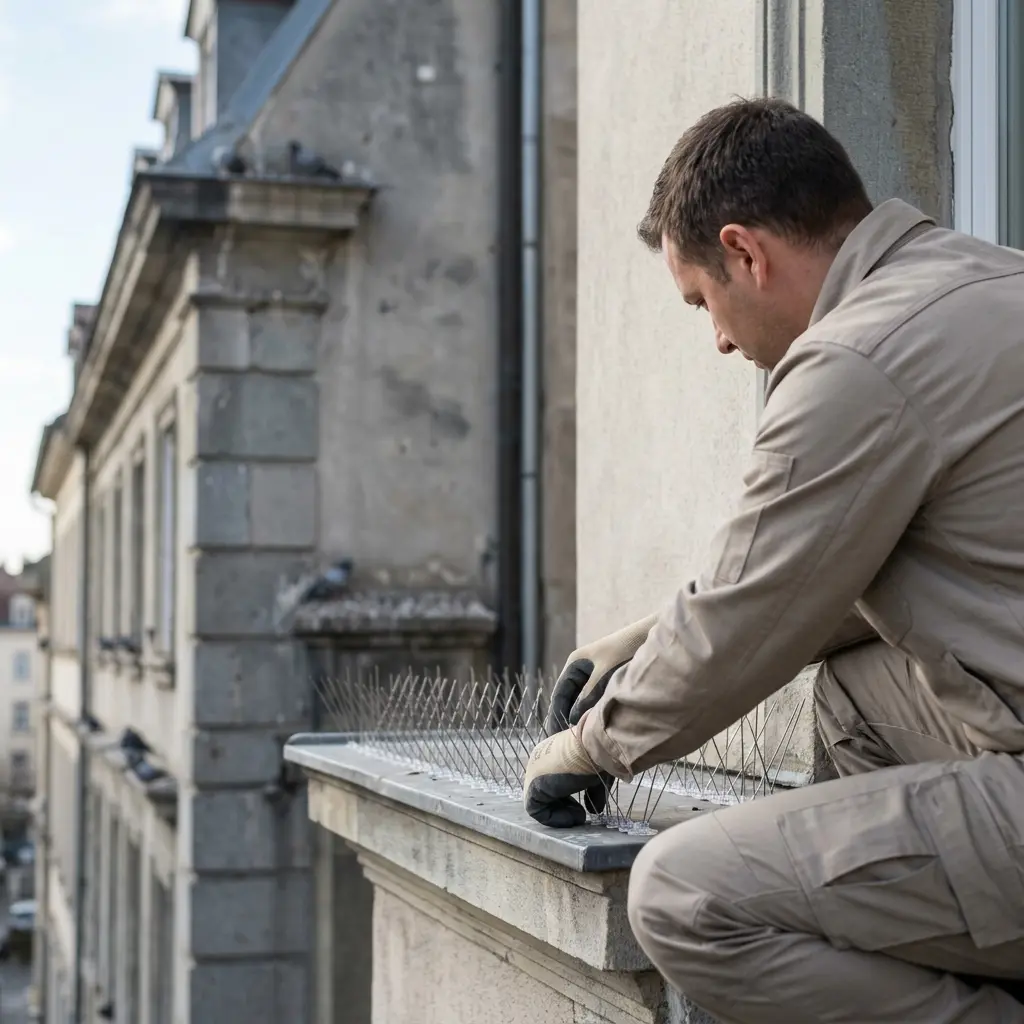 Comment limiter l'installation des pigeons chez vous