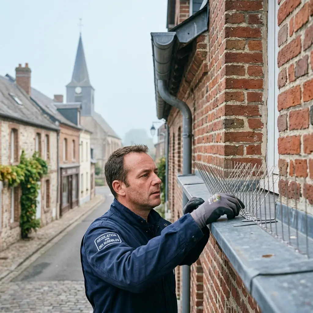 Un traitement professionnel contre les pigeons