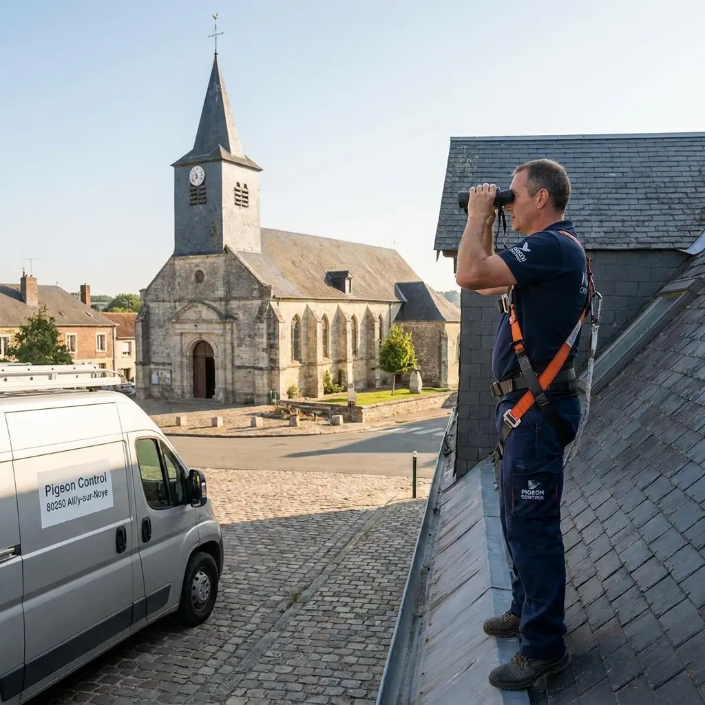 Comment se déroule le dépigeonnage à Ailly-sur-Noye ?