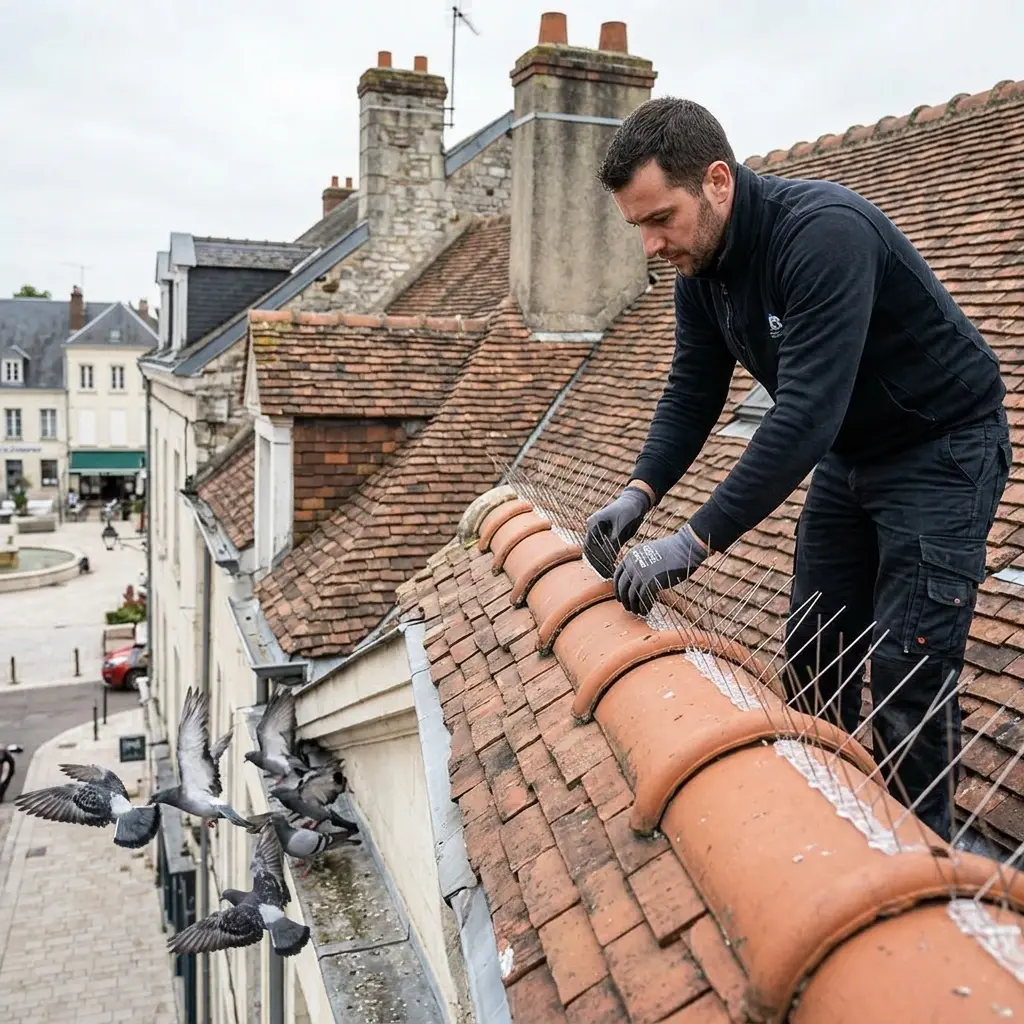 Prévenir l'installation des pigeons dans vos espaces extérieurs