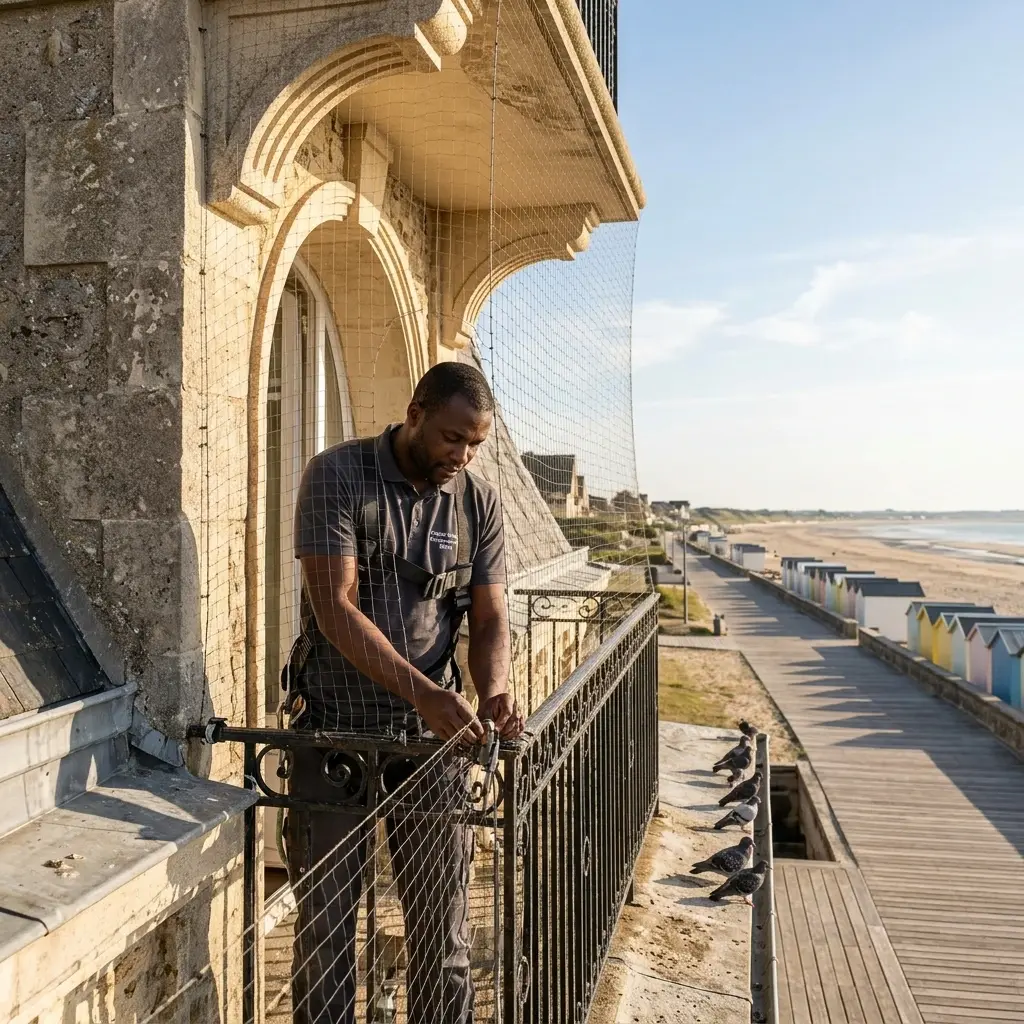 Comment se déroule l'intervention à Cayeux-sur-Mer ?