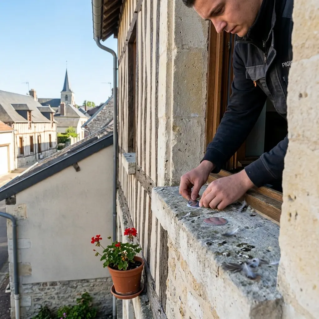 Une approche technique pour éloigner les pigeons
