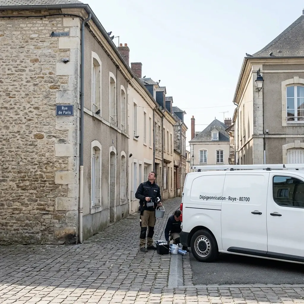 Comment se déroule l'intervention à Roye ?