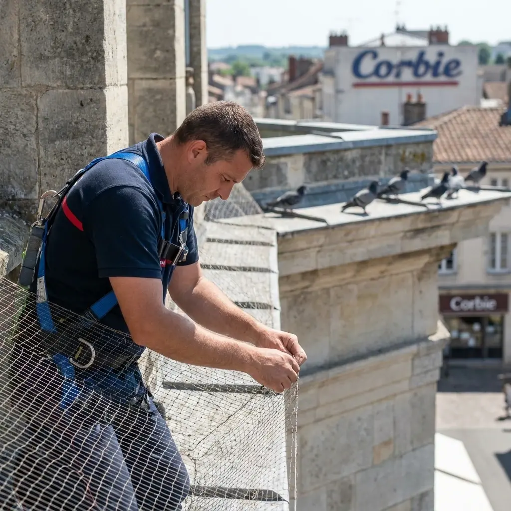 Prévenir l'installation des pigeons dans vos espaces