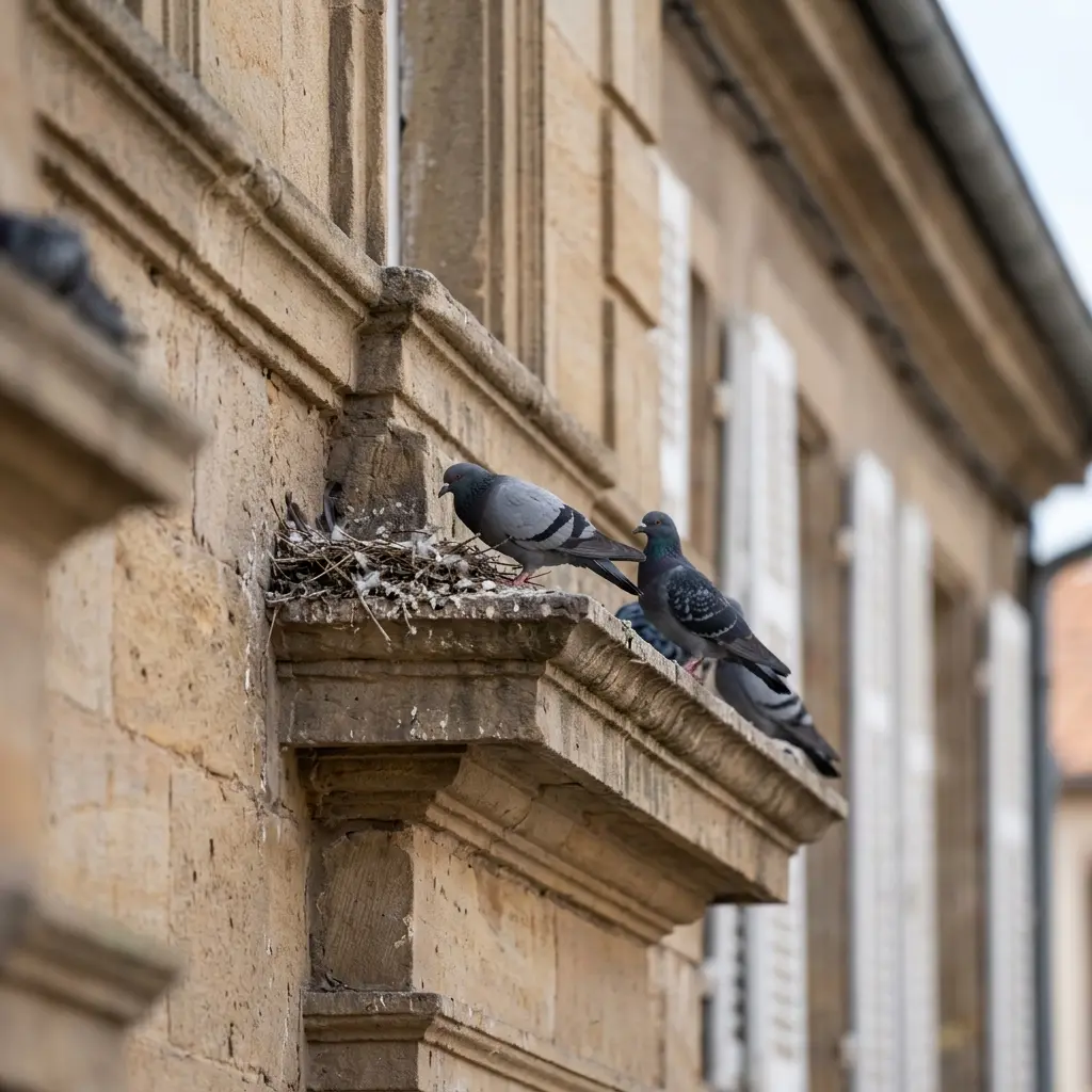 Les bons gestes pour éviter le retour des pigeons