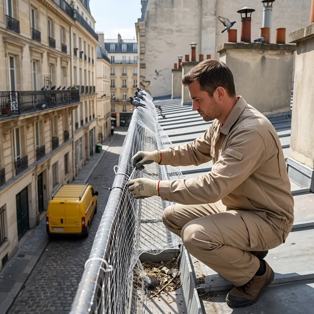Comment limiter l'installation des pigeons chez vous ?