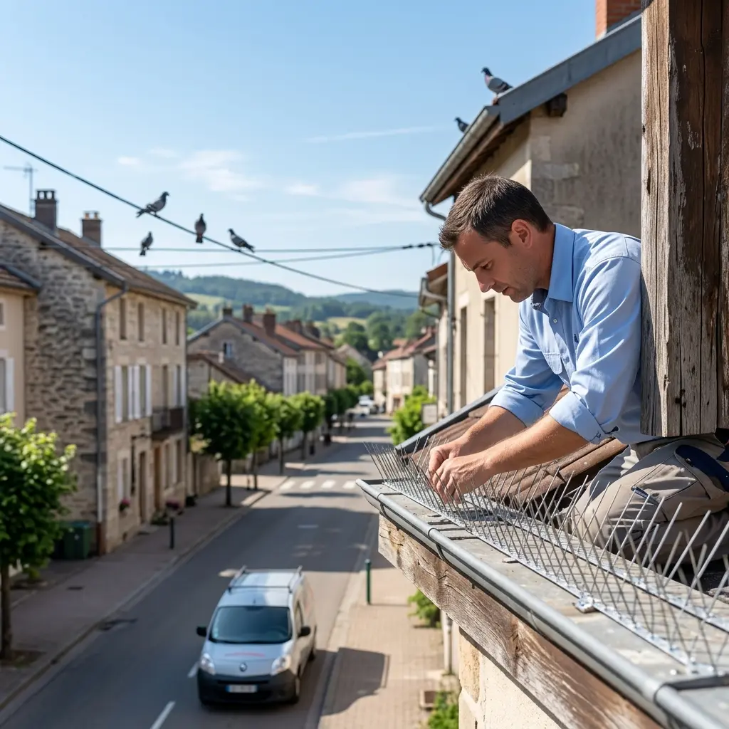 Comment limiter l'installation des pigeons chez vous ?