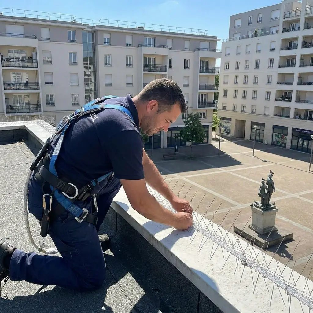 Prévenir l'installation des pigeons dans vos extérieurs