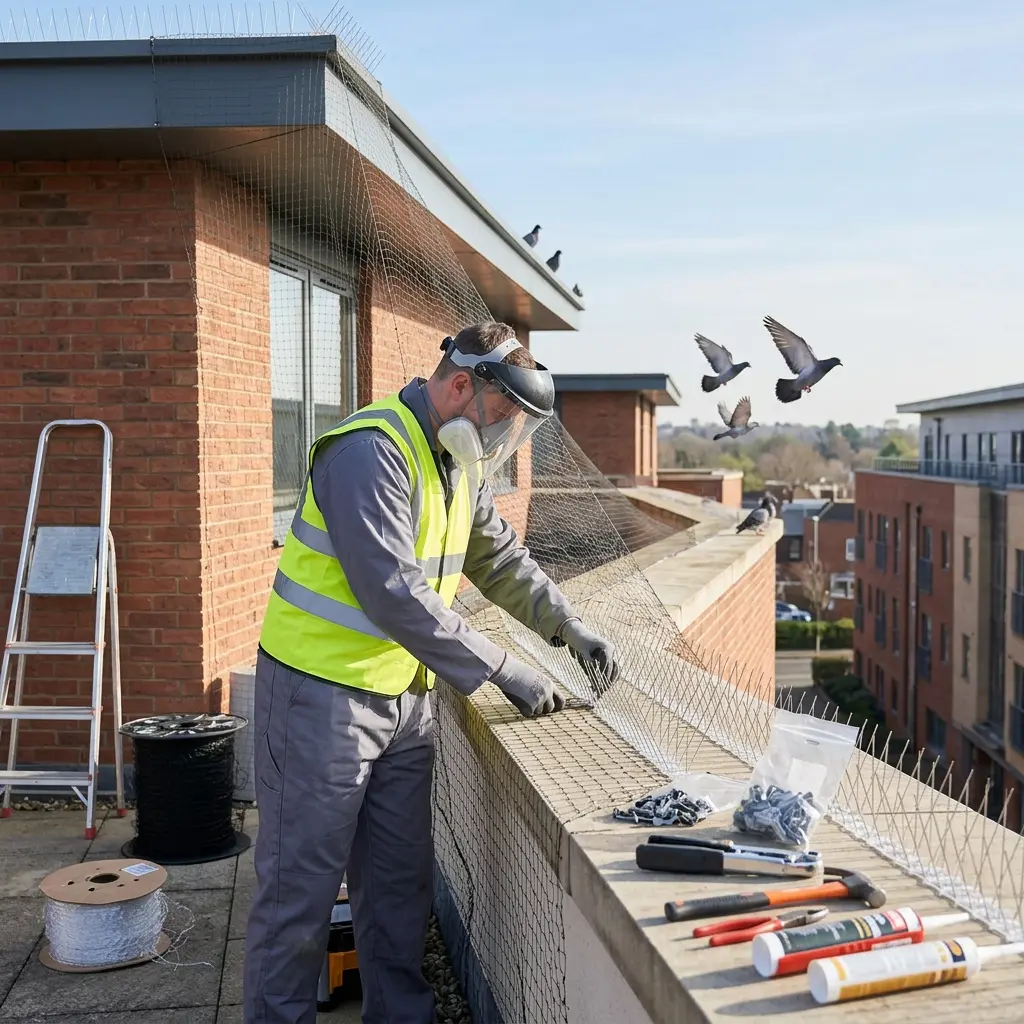 Comment prévenir l'installation des pigeons chez vous