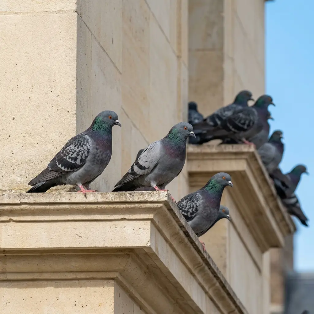 Comment limiter l'installation des pigeons chez vous