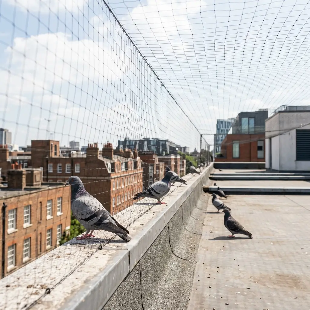 Traitement professionnel contre les pigeons